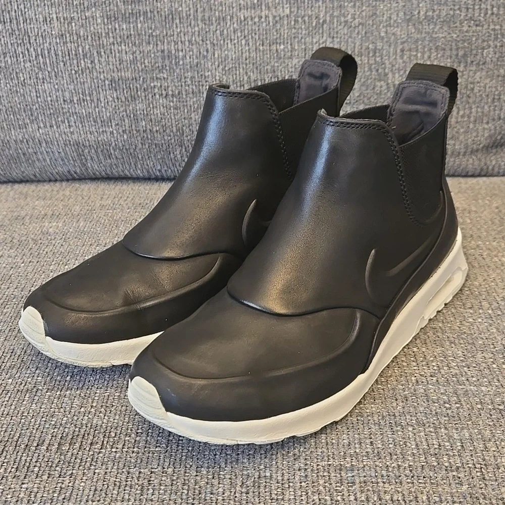 Nike Air Max Thea Mid Women Sneaker Boot Black/White SZ 7